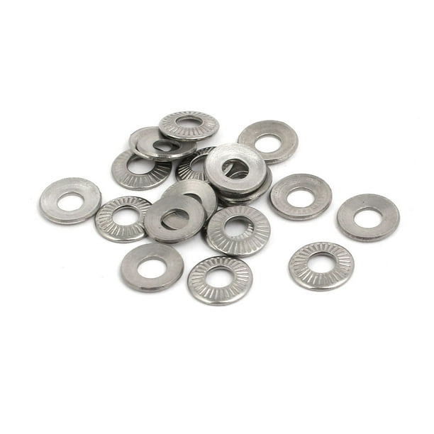 M12 304 Stainless Steel Wedge Locking Washer 10pcs M12 304 Stainless Steel Wedge Locking Washer 10pcs